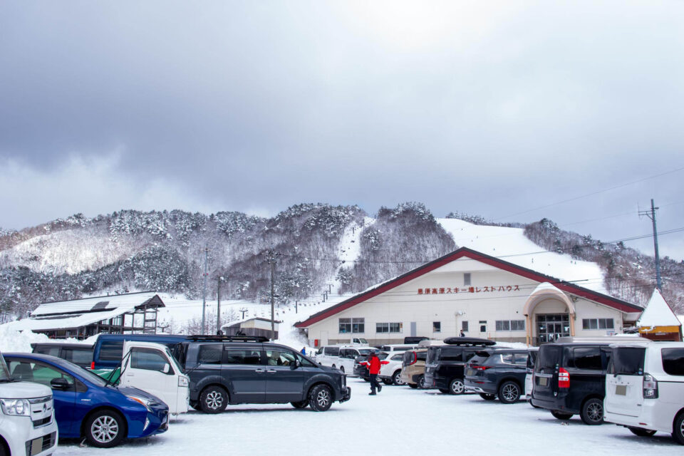 恩原高原スキー場、大盛況ですね