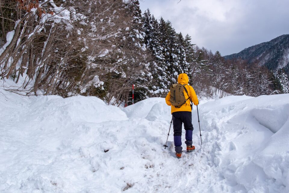 除雪区間終わり