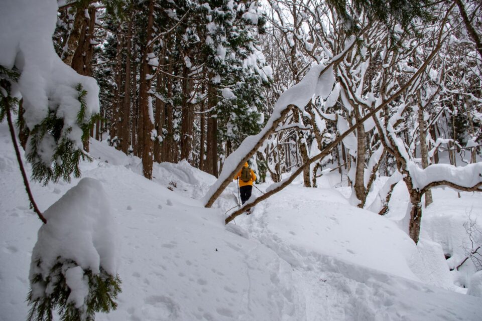 雪が強く降り出したり風が寒かったりでまあまあ過酷な瞬間もあり