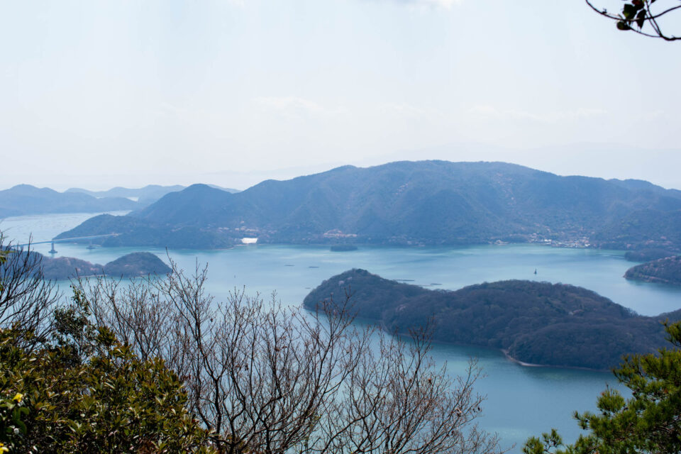 ブルーラインの片上大橋が近づいてきました