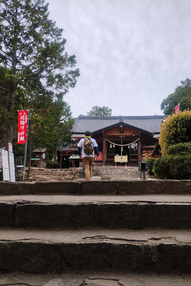 龍之口八幡宮に到着