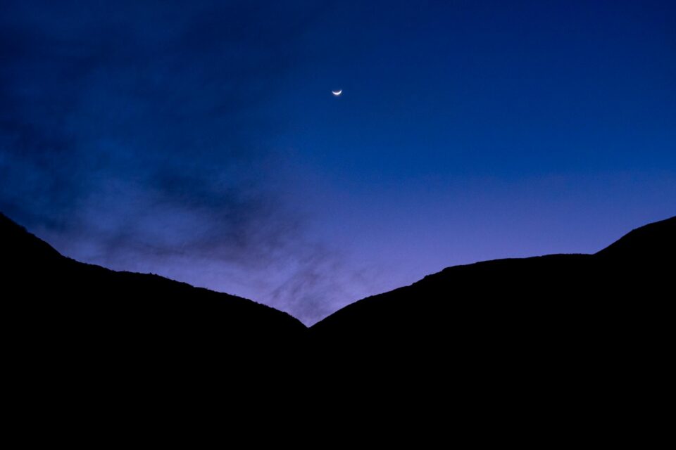 すっかり暗くなりました。