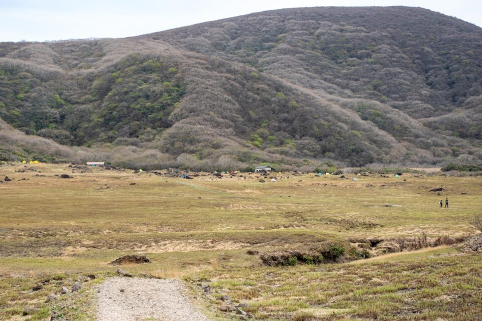 テントがぼちぼちありますねえ