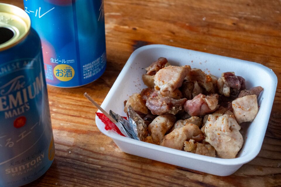 昨晩食べた中川のやつも美味しかったけど、これもとっても美味しかった。沁みました。