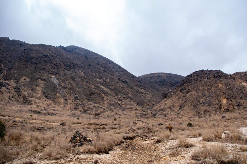 北千里ヶ浜はほんとに広大で、黄色マークやケルンがないと道迷いしてしまうのを身をもって知った。ガスってたら尚更、迷いそう。