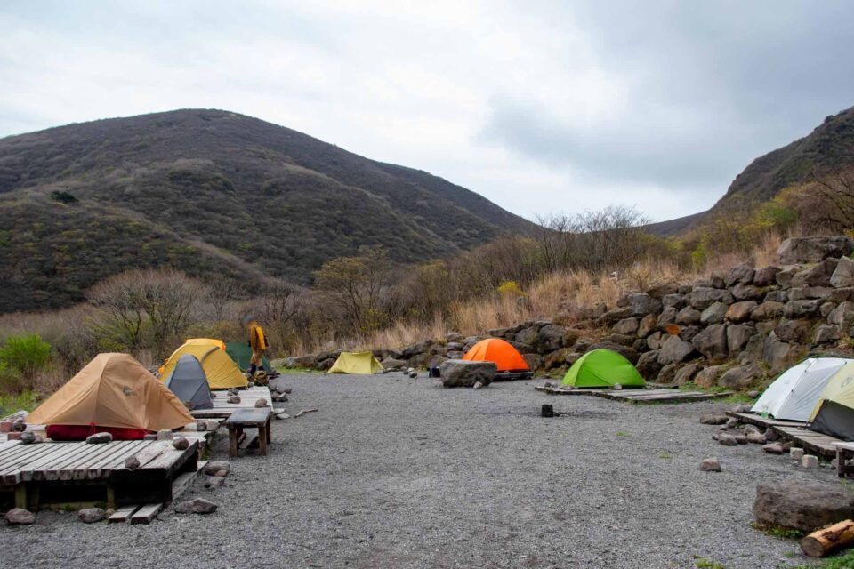 帰ってきたら、テントがいくつか入れ替わってるだろうなー。