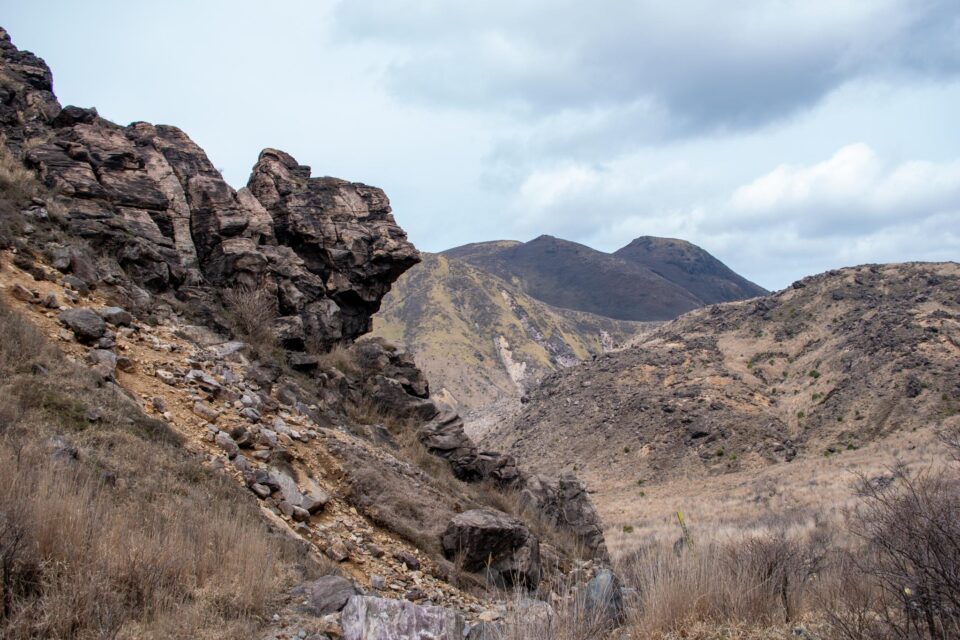 この岩場ゾーンは下りもやっぱり楽しかったです。