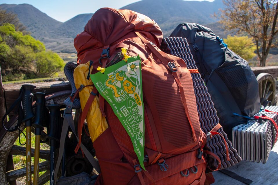 山開きのときに配ったペナントがまだ余ってるからといただきました。