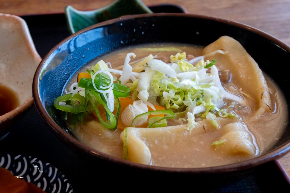 大分名物だんご汁定食
