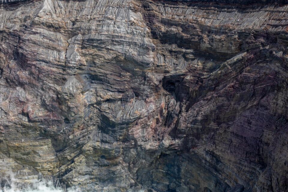 地層の複雑さが半端ない